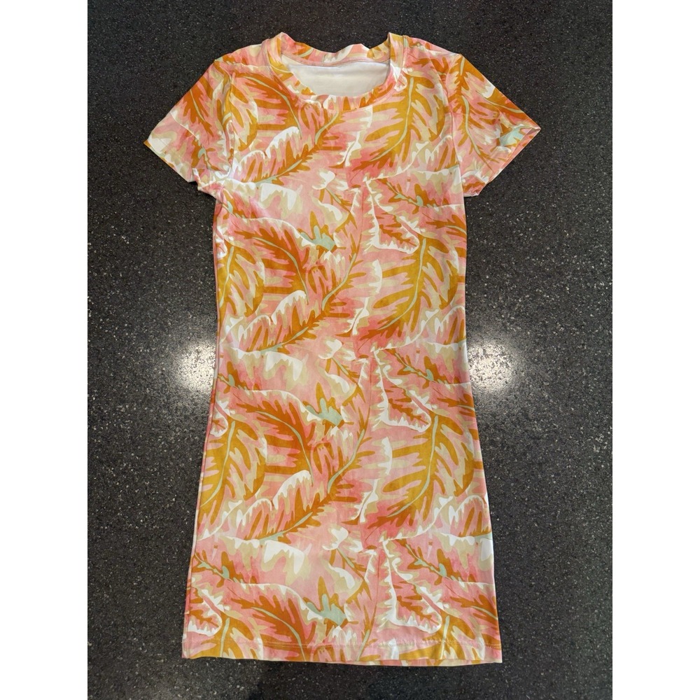 Stone Fox Swim Bambi Baby Tee Shirt Dress Hot Tropix Size XS‎